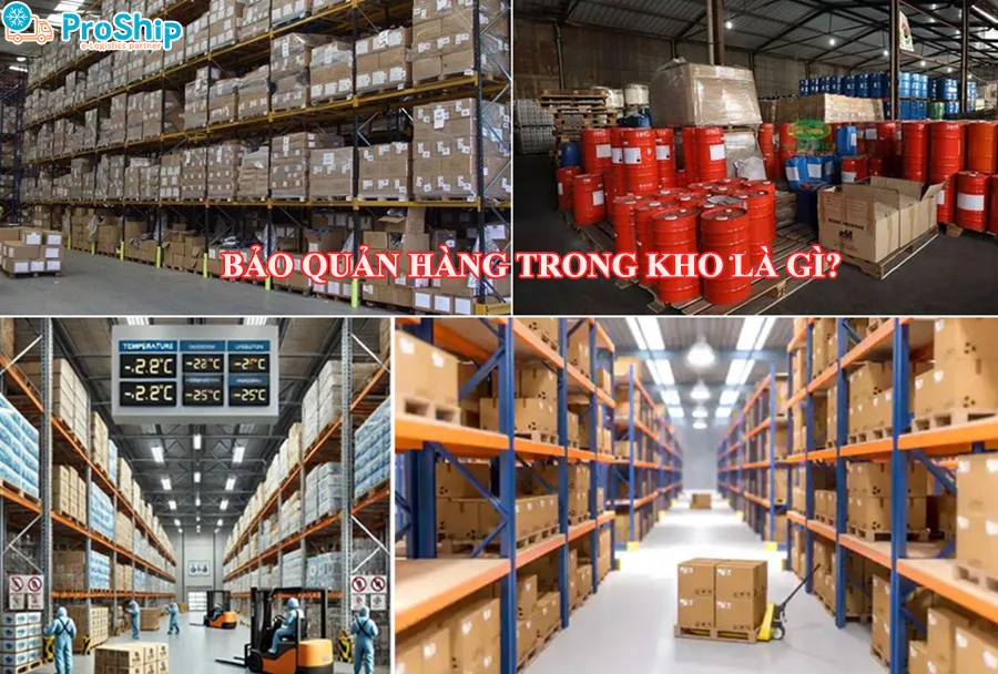 Cách thức bảo quản hàng hóa trong kho