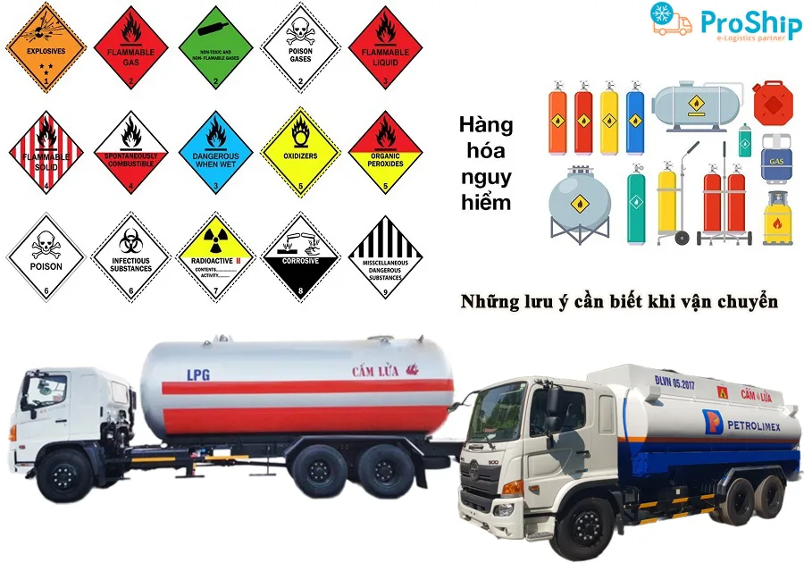 Things to know when transporting dangerous goods