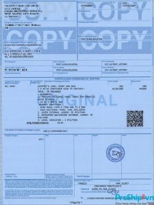 Chức năng của các loại vận đơn trong vận chuyển đường biển