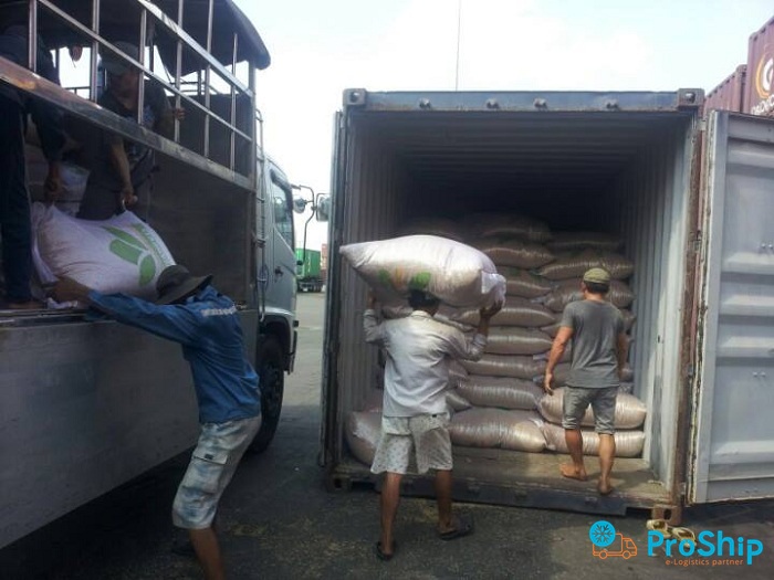 Dịch vụ vận chuyển Gạo bằng Container giá thành cạnh tranh