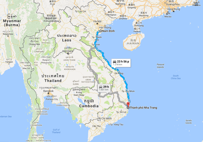 Dịch vụ vận chuyển gửi hàng từ Nha Trang đi Nam Định
