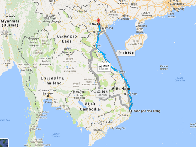 Dịch vụ vận chuyển gửi hàng từ Nha Trang đi ra Hà Nội