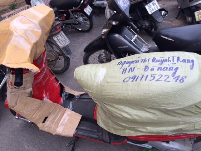 Dịch vụ vận chuyển gửi xe máy từ Sài Gòn đi ra Hà Nội bằng tàu hỏa