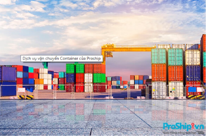 Đơn vị cung cấp dịch vụ vận chuyển hàng hóa bằng container tại TPHCM