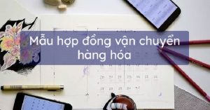 Mẫu hợp đồng dịch vụ giao nhận hàng hóa