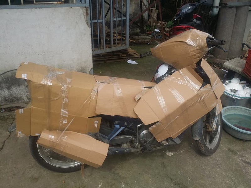 Nhận vận chuyển gửi xe máy từ Đà Nẵng đi ra Hà Nội