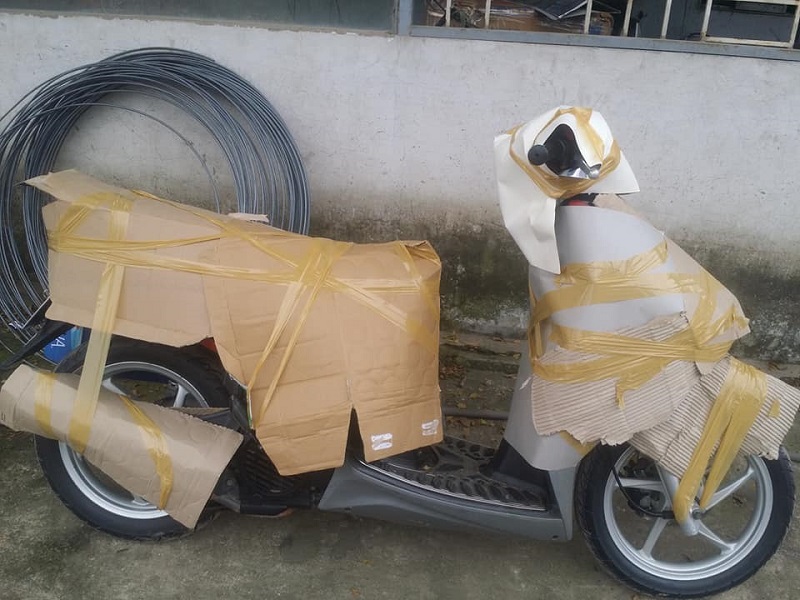 Nhận vận chuyển gửi xe máy từ Đà Nẵng đi vào Vinh
