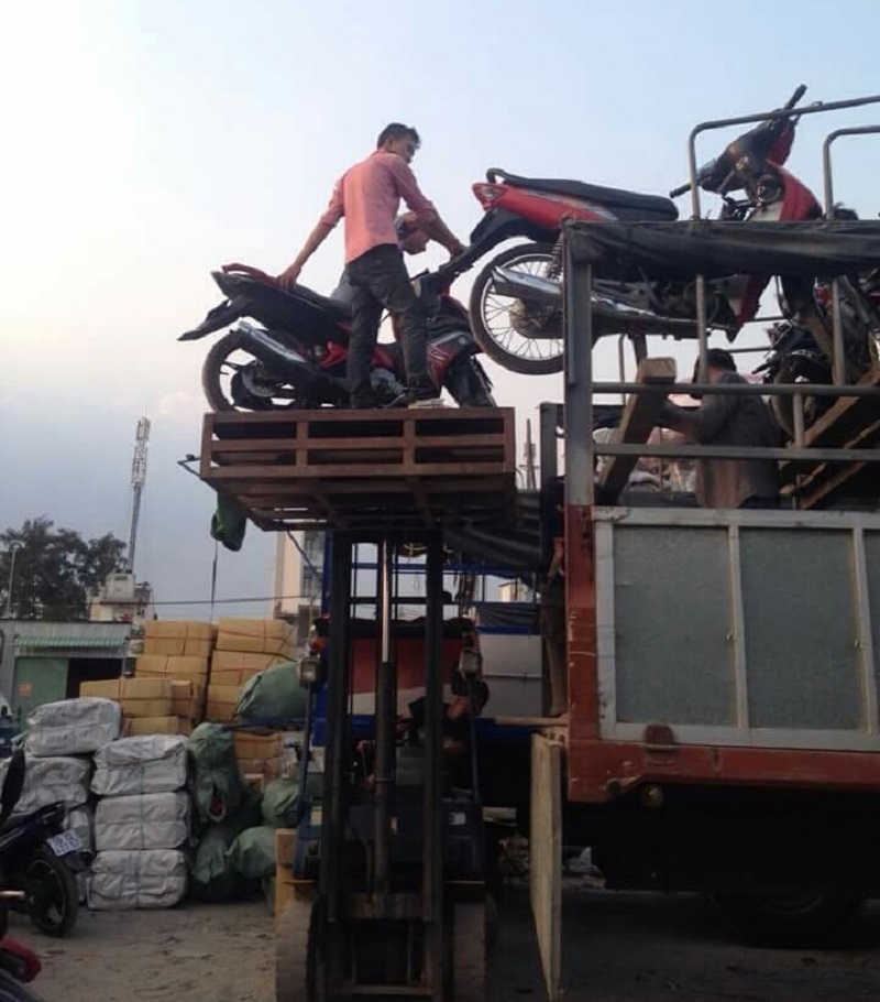 Nhận vận chuyển gửi xe máy từ Đà Nẵng đi vào Vũng Tàu