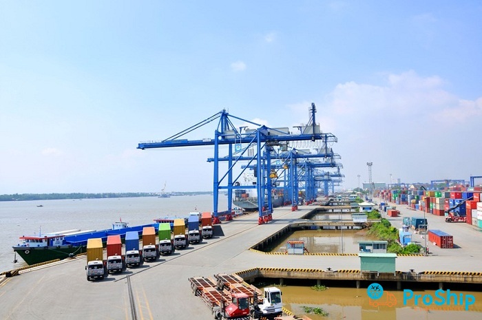 Proship nhận chuyển hàng xuất khẩu đến cảng Cái Mép nhanh chóng, giá rẻ
