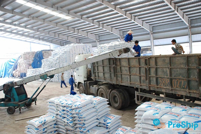 Proship nhận vận chuyển phân bón bằng Container Bắc Nam