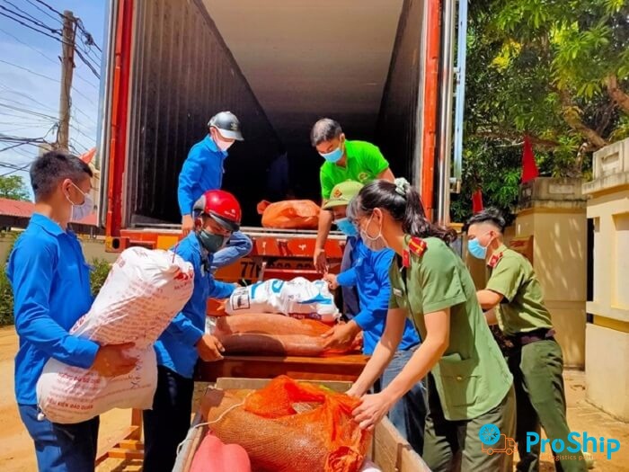 Proship nhận vận chuyển thực phẩm tươi, rau củ vào Đồng Nai, Bình Dương uy tín