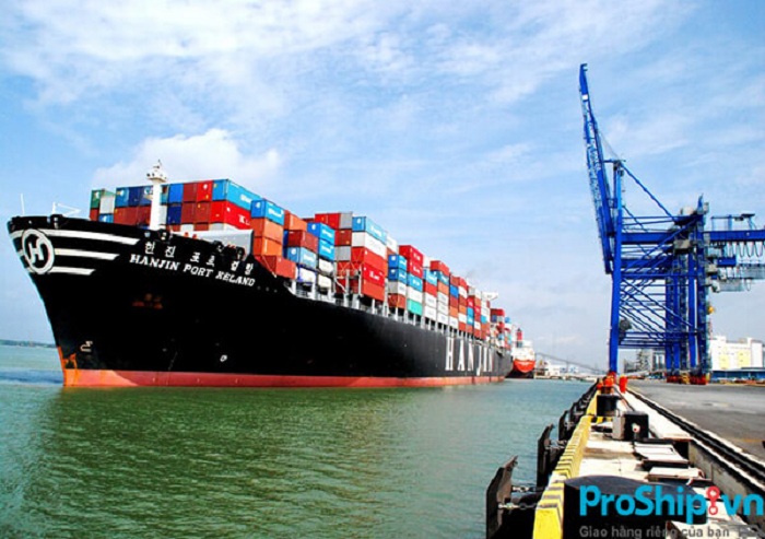 Qui trình giao nhận hàng nhập khẩu bằng đường biển