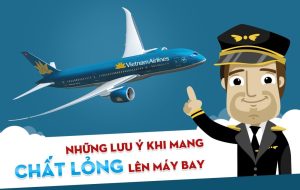 Quy định về vận chuyển đem mang chất lỏng trên máy bay