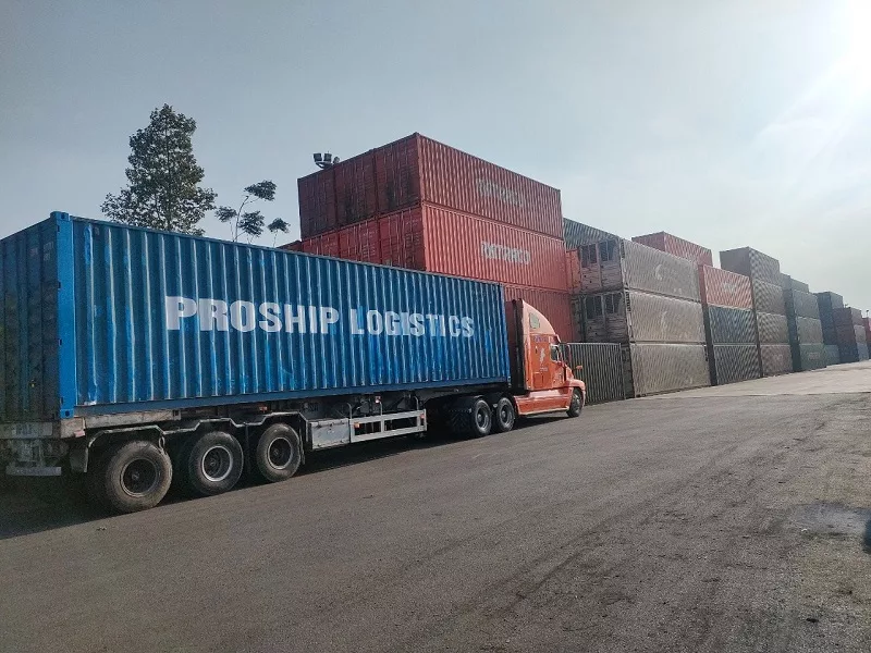 Các phương thức vận tải - giao hàng bằng container của Proship