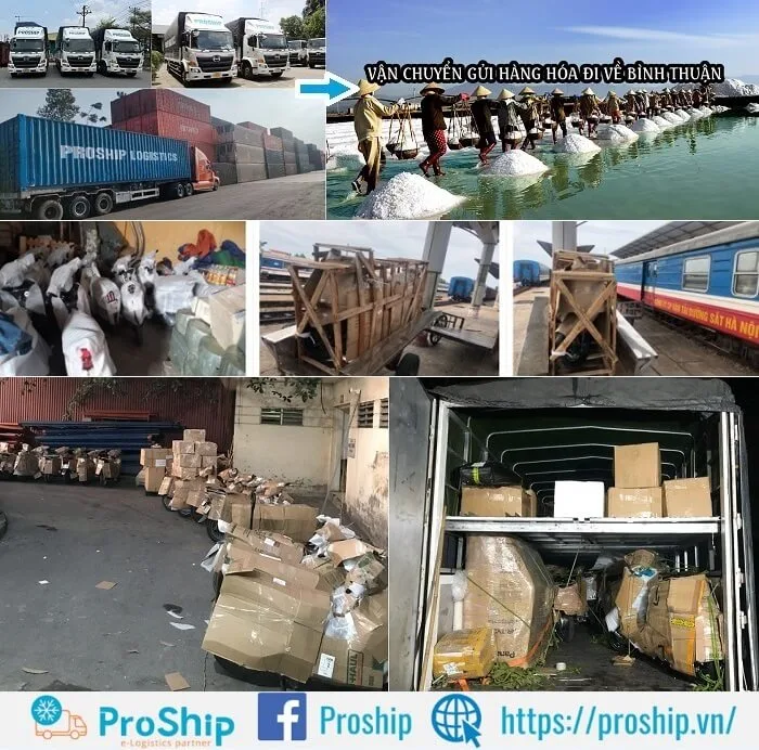 Shipping service to send goods to Binh Thuan