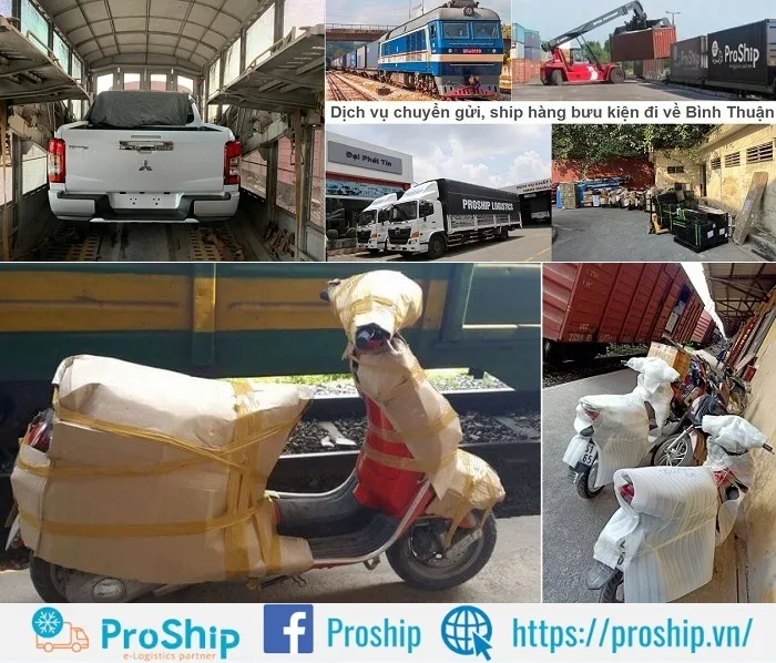 Shipping service to send goods to Binh Thuan