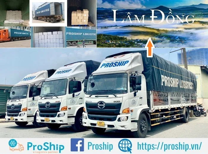 Best price list for transporting goods to Lam Dong in 2023