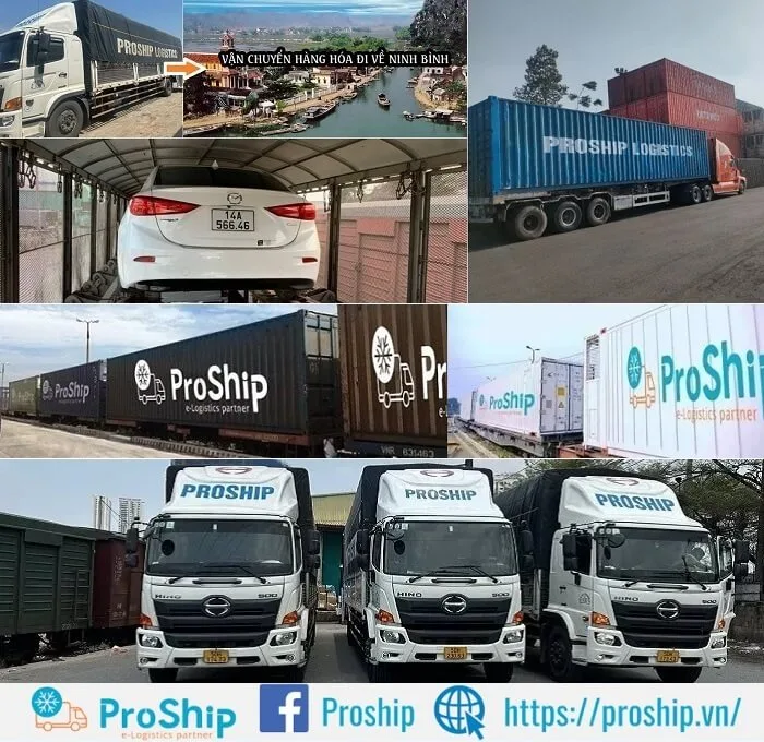 Transportation service to send goods to Ninh Binh