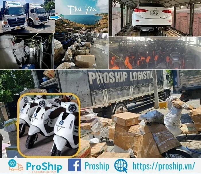 Shipping service to send goods to Phu Yen