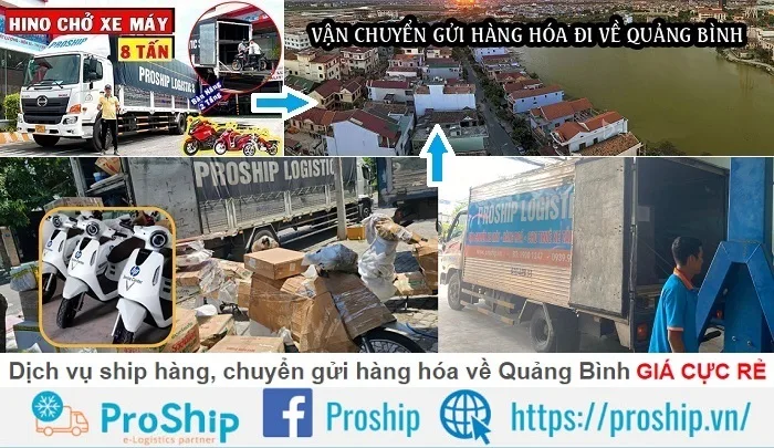 Dịch vụ ship vận chuyển gửi hàng đi về Quảng Bình
