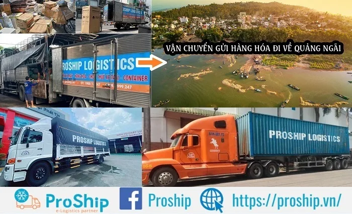 Shipping service to send goods to Quang Ngai