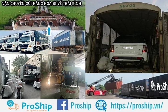 Shipping service to send goods to Thai Binh