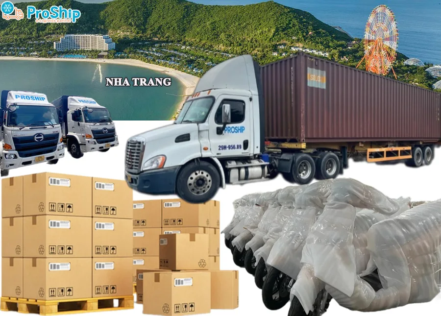 Freight transportation service in Nha Trang