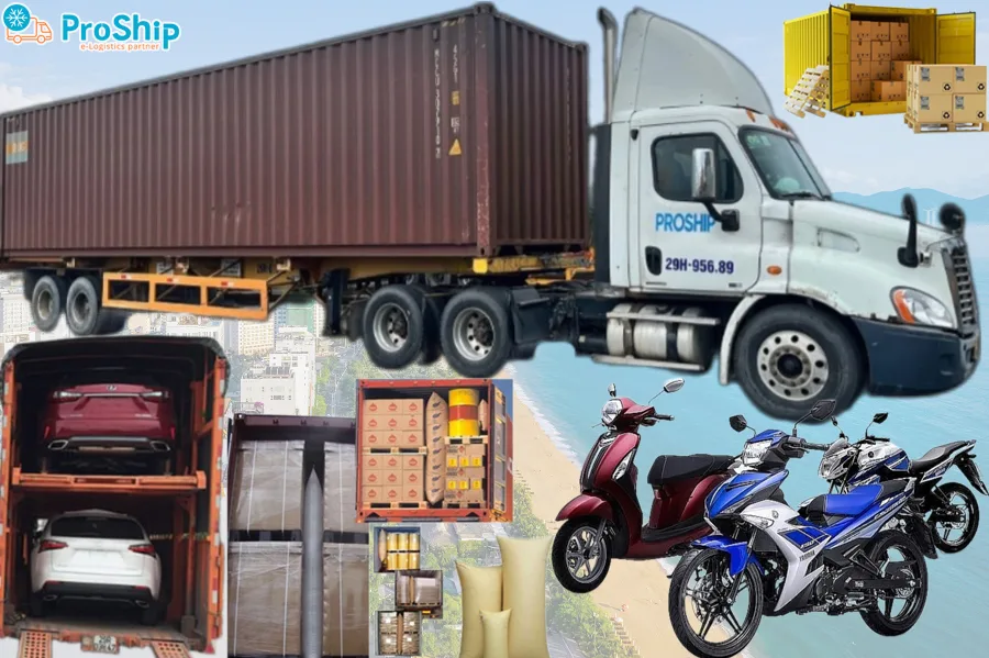 Freight transportation service in Nha Trang