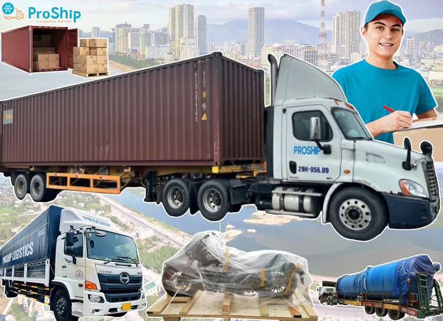 Shipping service from Nha Trang to Quang Ngai