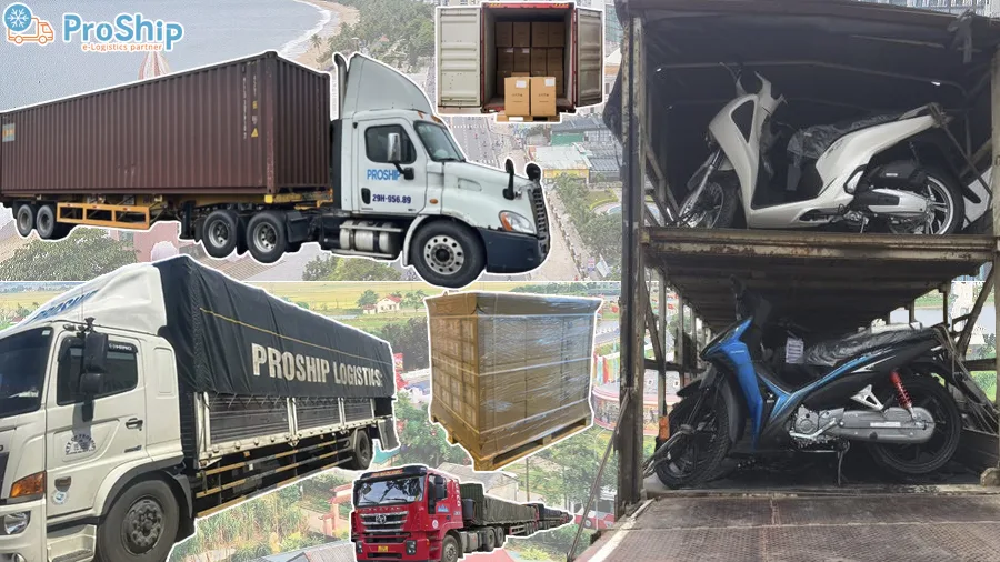 Transportation service sending goods from Nha Trang to Quang Tri