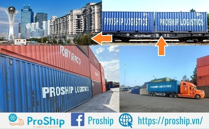 Goods shipping service to Kazakhstan at the best price in 2024