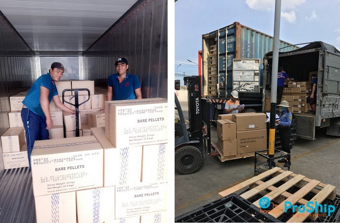Proship nhận vận chuyển hàng hóa tới KCN Yên Bình bằng Container giá rẻ