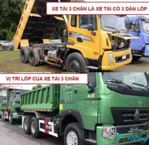Xe tải 3 chân là gì? Tìm hiểu những quy định về xe tải 3 chân