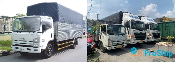 Bảng giá cho thuê xe tải 6 tấn chở hàng tại TPHCM