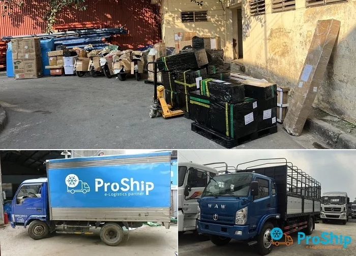 Proship cho thuê xe tải 8 tấn giá rẻ, uy tín và chuyên nghiệp