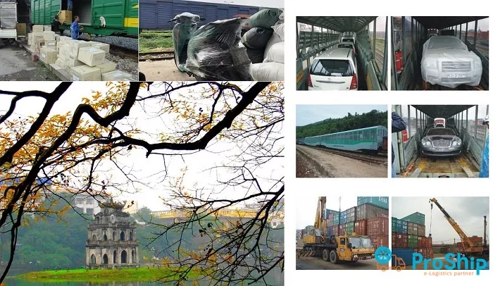 Cheap freight service from Trang Bom station to Hanoi