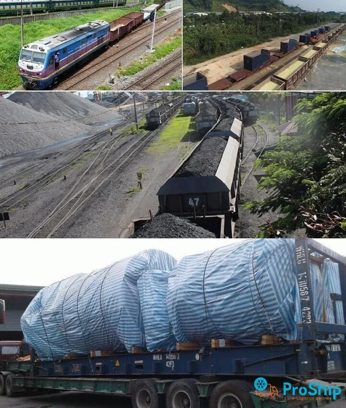Proship nhận vận chuyển hàng hóa bằng Container Open Top đường sắt Bắc Nam