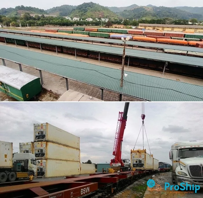 Proship nhận chuyển hàng từ TPHCM đi ga Lào Cai bằng đường sắt