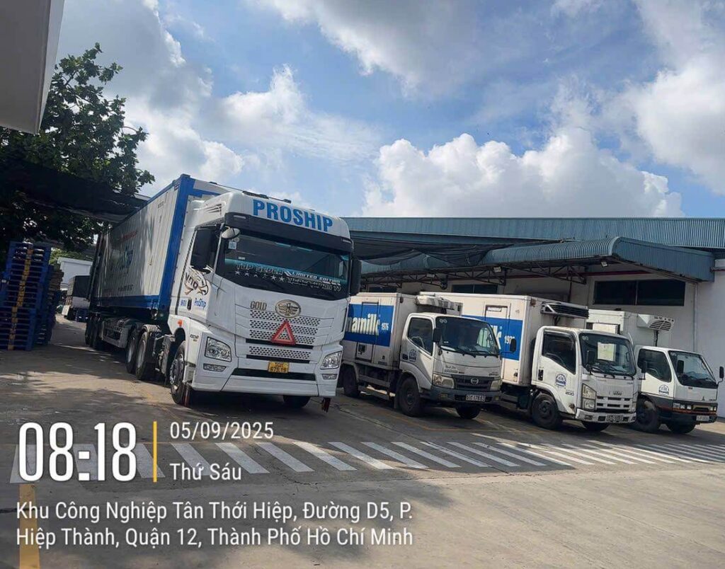 Giá vận tải, vận chuyển Container Lạnh Bắc Nam 2025