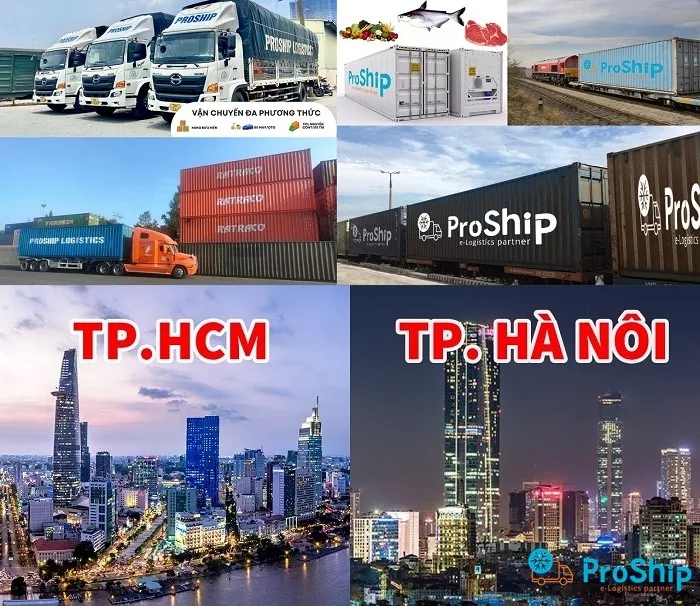 Nhận vận chuyển gửi hàng từ TPHCM đi ra Hà Nội
