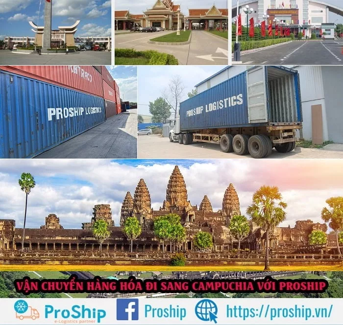 Dịch vụ vận chuyển gửi hàng hóa đi Campuchia nhanh chóng giá rẻ