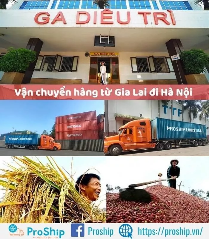 Dịch vụ vận chuyển hàng từ Gia Lai đi Hà Nội bằng đường sắt giá rẻ