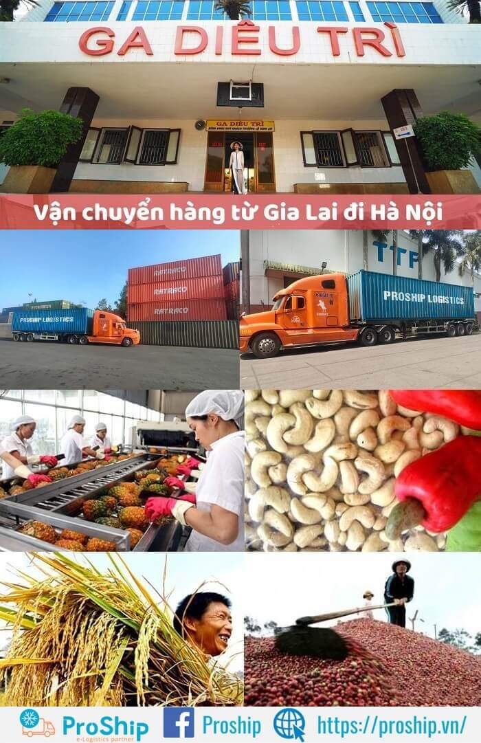 Dịch vụ vận chuyển hàng từ Gia Lai đi Hà Nội bằng đường sắt giá rẻ