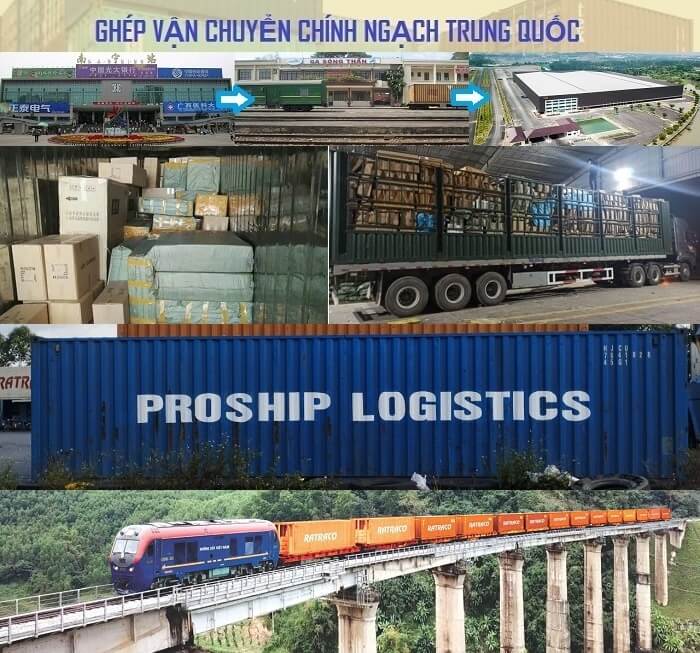 Bảng giá dịch vụ ghép Container chính ngạch Trung - Việt bằng đường sắt giá rẻ
