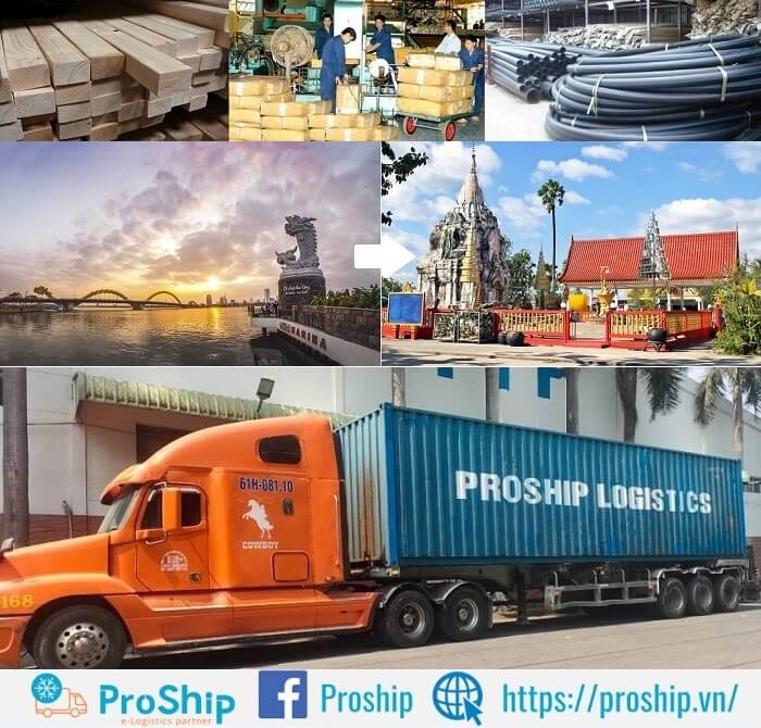 Hỗ trợ vận chuyển Container từ Đà Nẵng đi Sepon - Savannakhet giá rẻ