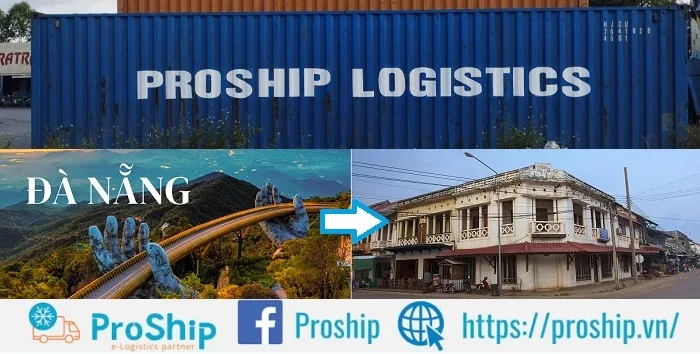 Dịch vụ vận chuyển Container từ Đà Nẵng đi Thakhek giá rẻ, uy tín, an toàn