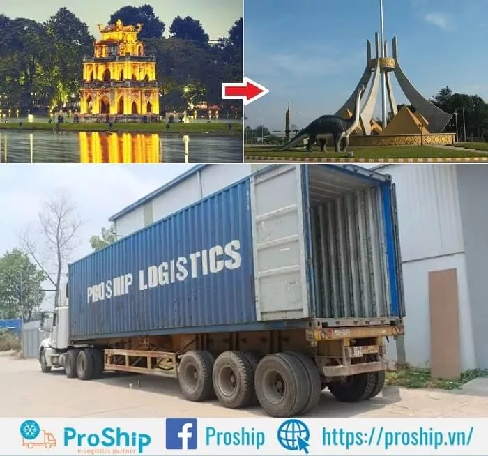 Dịch vụ vận chuyển Container từ Hà Nội đi Kaysone Phomvihane uy tín