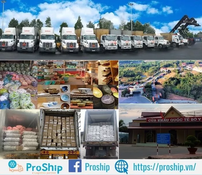 Proship nhận vận chuyển Container từ Hà Nội đi Thakhek giá rẻ, an toàn, nhanh chóng