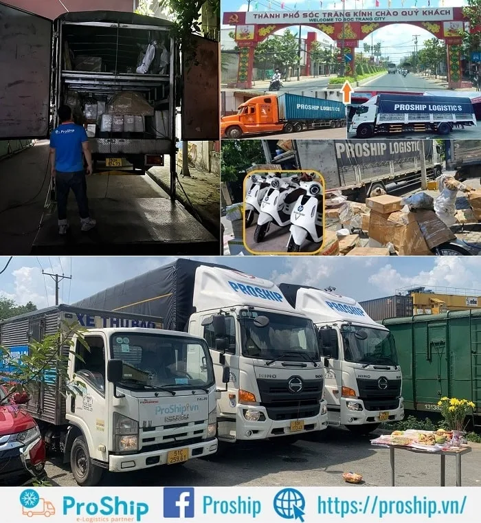 Shipping service to send goods to Soc Trang