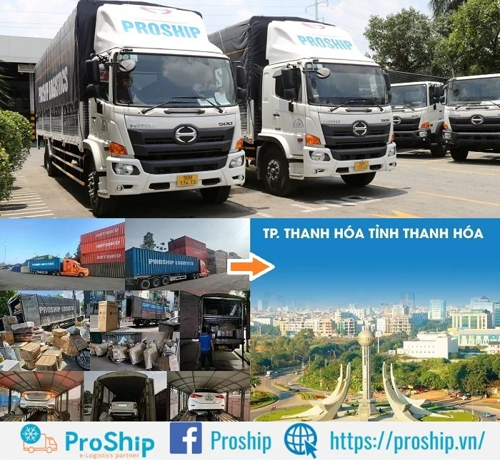 Shipping service to send goods to Thanh Hoa
